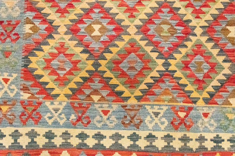 Kilim afegão Tapete 305x195cm