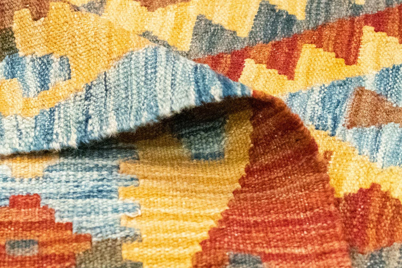 Kilim afegão Tapete 289x206cm