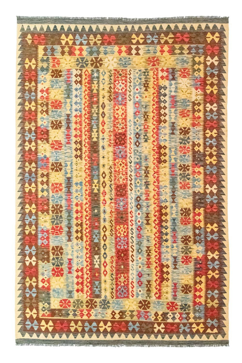 Kilim afegão Tapete 304x196cm