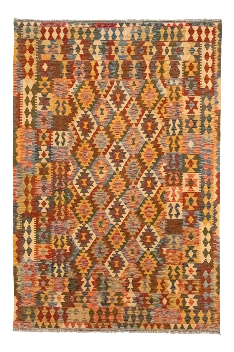 Kilim afegão Tapete 298x198cm