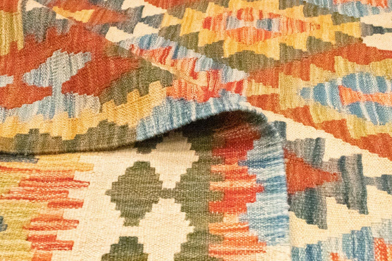 Kilim afegão Tapete 298x198cm