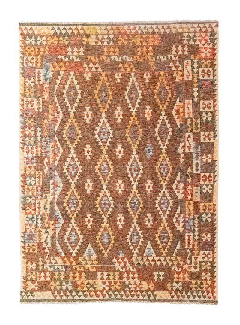 Kilim afegão Tapete 295x202cm