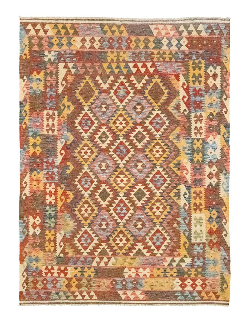 Kilim afegão Tapete 300x207cm
