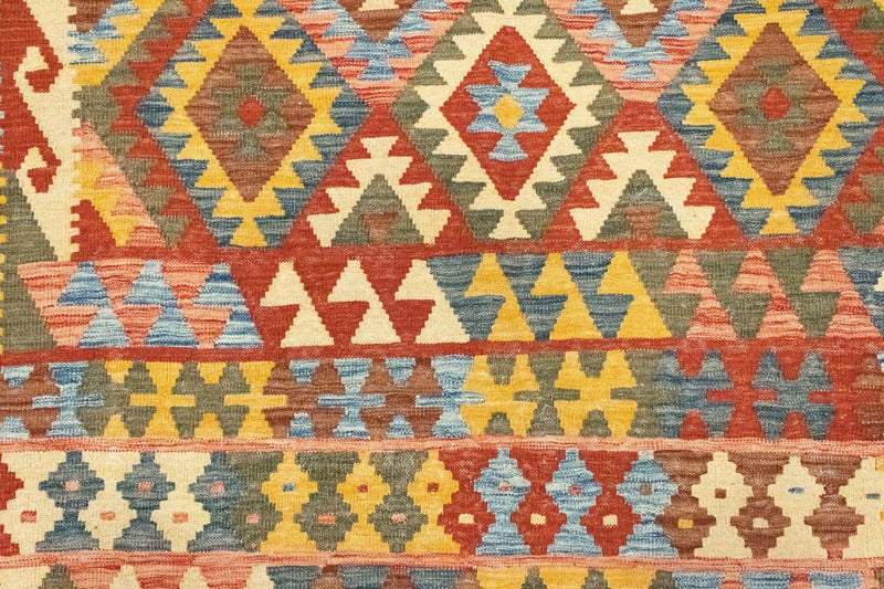 Kilim afegão Tapete 300x207cm