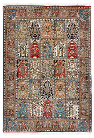 Qom Indo Tapete 172x242cm - Tapete Oriental