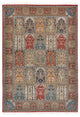 Tapete oriental - Ghom - Indus - 242 x 172 cm - bege escuro