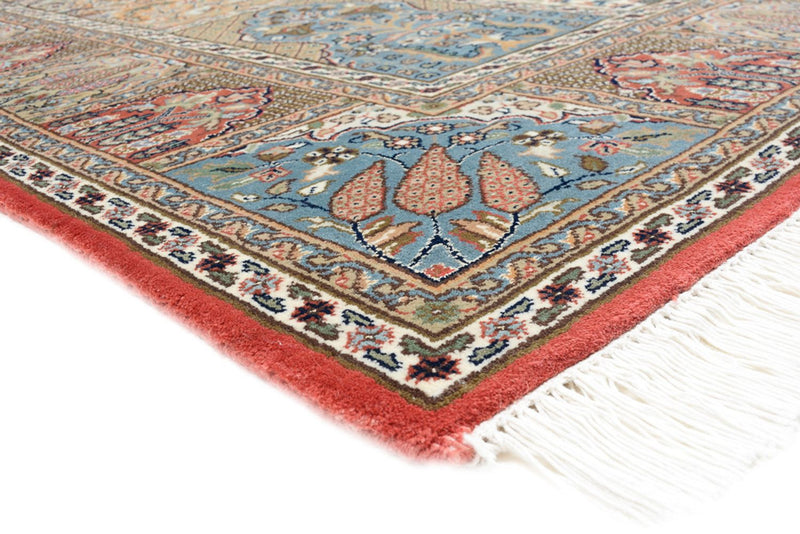 Tapete oriental - Ghom - Indus - 242 x 172 cm - bege escuro
