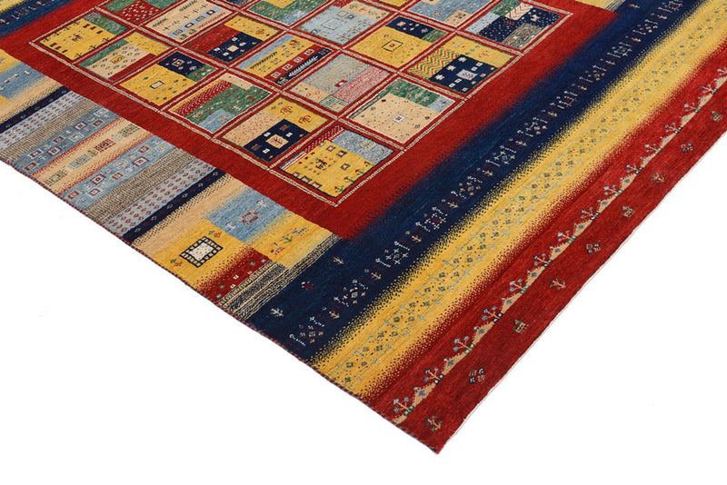 Tapete Gabbeh - Loribaft Indus - 240 x 173 cm - multicolorido