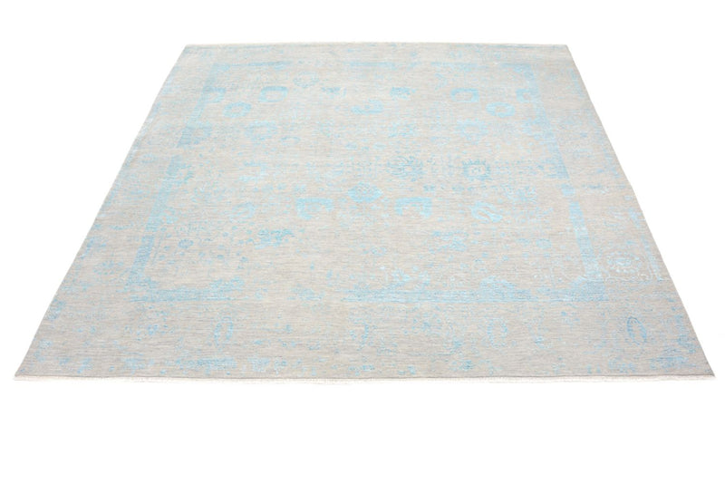 Tapete de desenhador praça  - 301 x 301 cm - azul claro