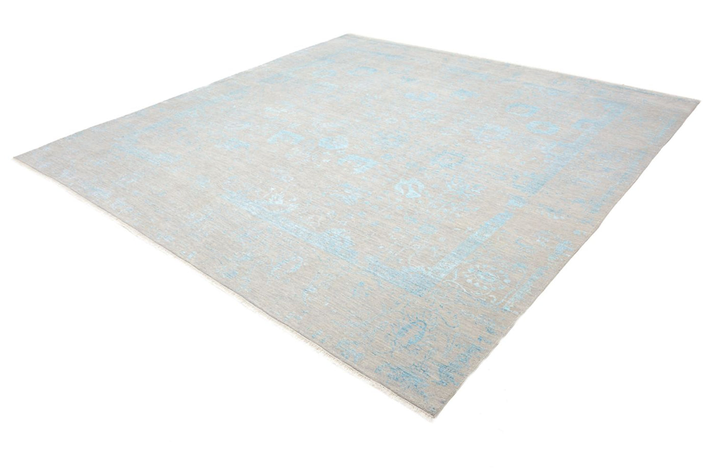 Tapete de desenhador praça  - 301 x 301 cm - azul claro