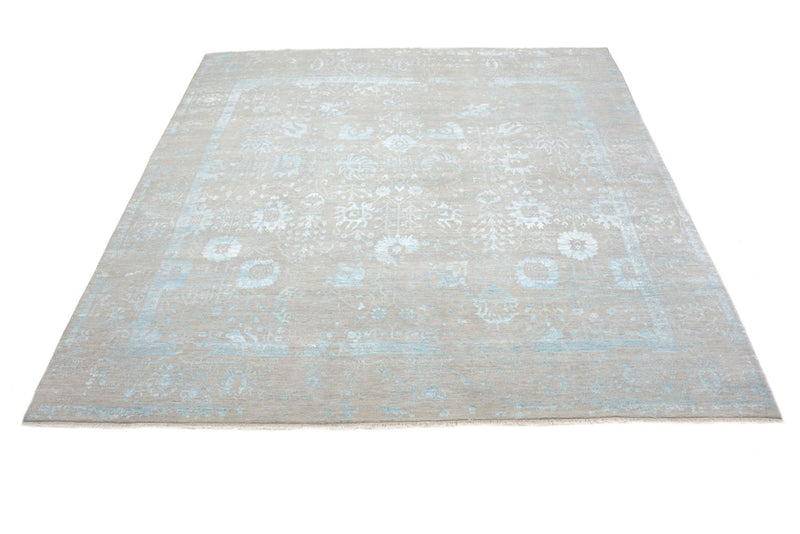 Tapete de desenhador praça  - 301 x 301 cm - azul claro