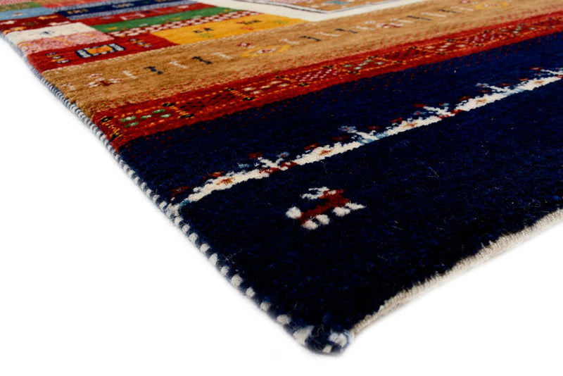 Tapete Gabbeh - Loribaft Indus - 245 x 170 cm - multicolorido