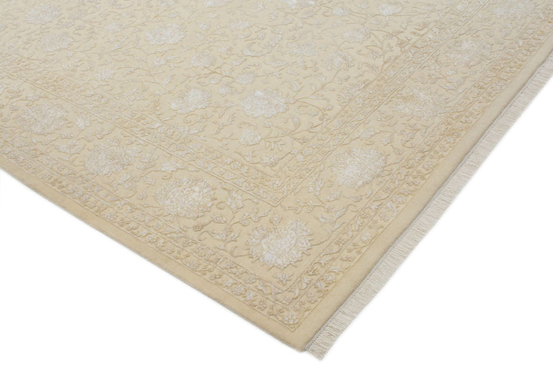 Tapete Oriental praça  - 253 x 251 cm - bege claro