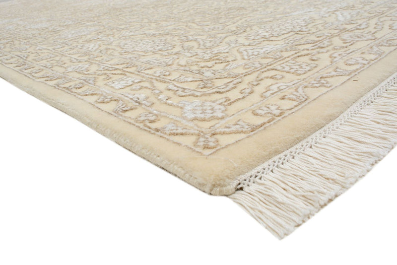 Tapete Oriental praça  - 246 x 245 cm - bege escuro