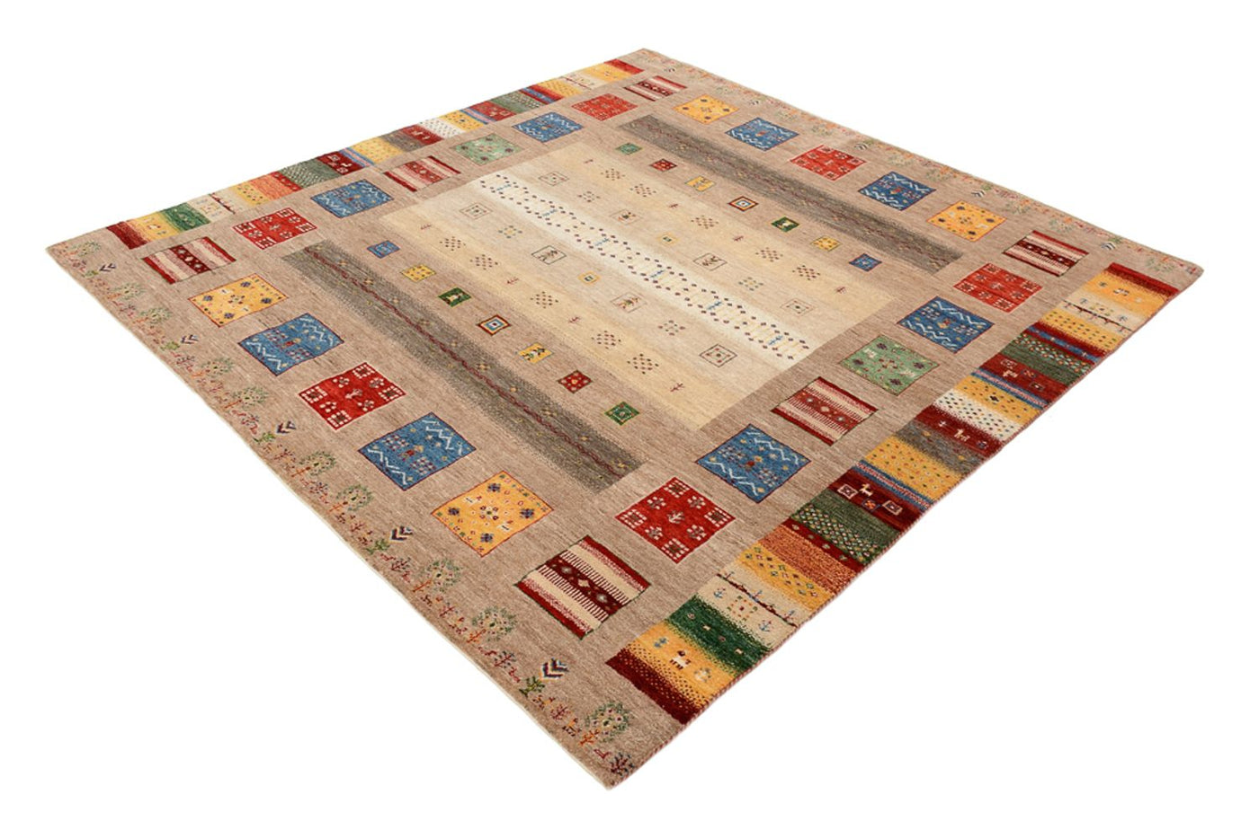 Loribaft Indo Tapete 203x201cm - Tapete de lã