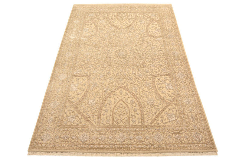 Tapete Oriental 121x185cm - bege escuro