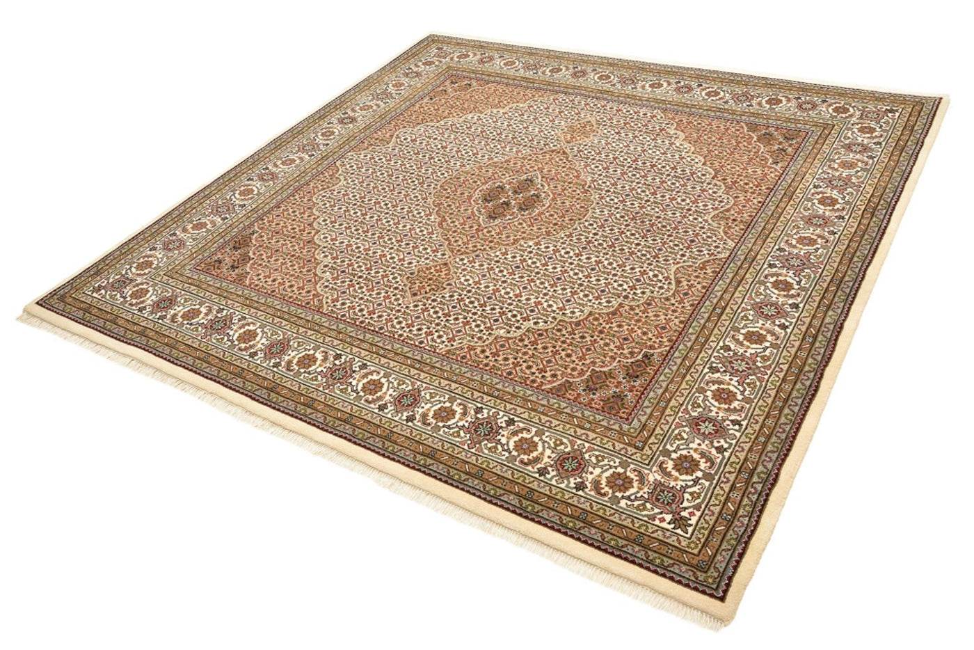 Tabriz Indo Tapete 203x201cm - Tapete Oriental