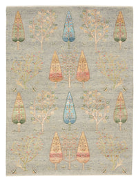 Tapete Gabbeh - Loribaft Indus - 204 x 155 cm - cinzento claro – product image