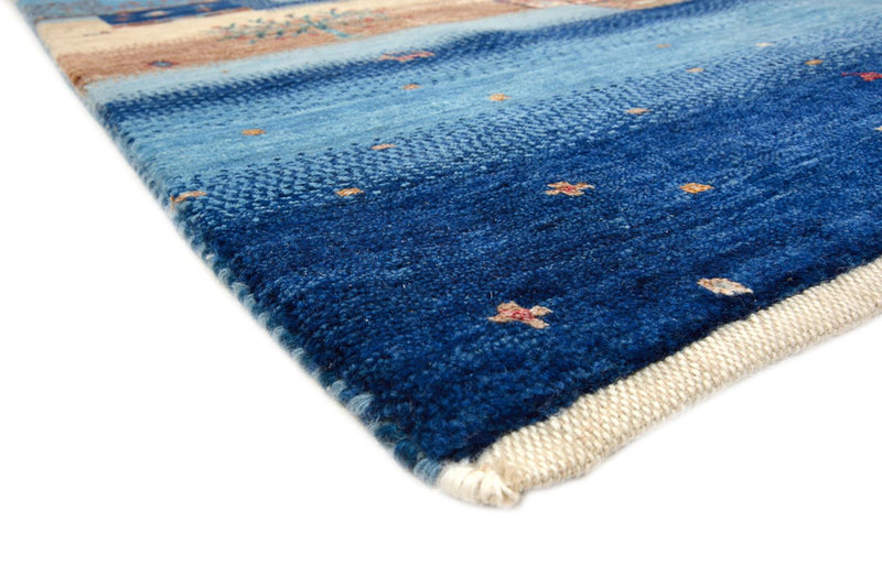 Tapete Gabbeh - Loribaft Indus - 239 x 177 cm - multicolorido