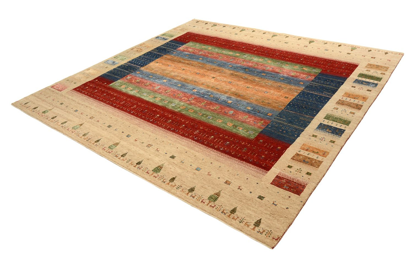Loribaft Indo Tapete 253x246cm - Tapete de lã