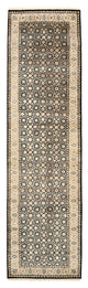 Corredor Tapete oriental - Bijar - Indus - 304 x 83 cm - bege escuro