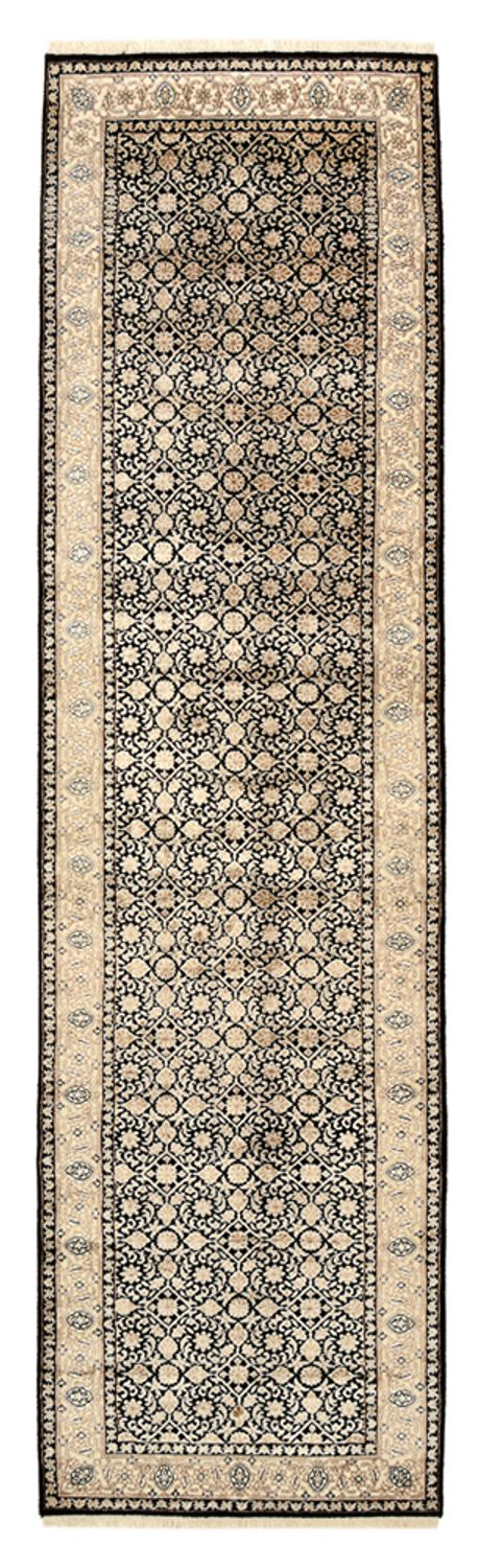 Corredor Tapete oriental - Bijar - Indus - 304 x 83 cm - bege escuro