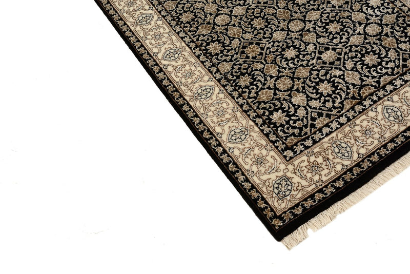 Corredor Tapete oriental - Bijar - Indus - 368 x 83 cm - bege escuro