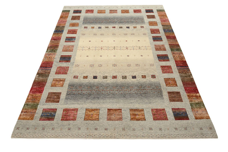 Tapete Gabbeh - Loribaft Indus - 354 x 248 cm - bege escuro