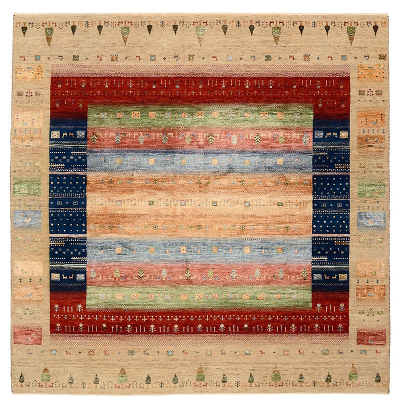 Loribaft Indo Tapete 203x203cm - Tapete de lã