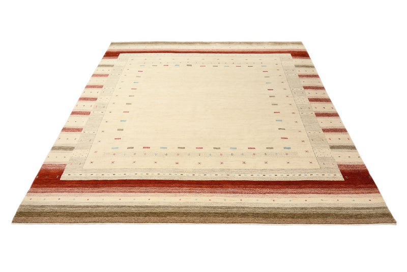 Tapete Gabbeh - Loribaft Indus - 300 x 254 cm - bege claro