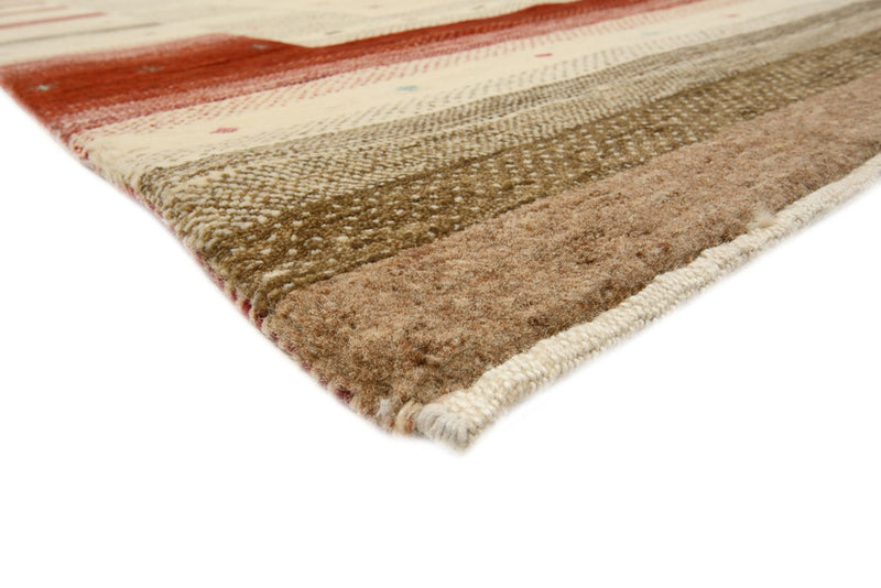 Tapete Gabbeh - Loribaft Indus - 300 x 254 cm - bege claro