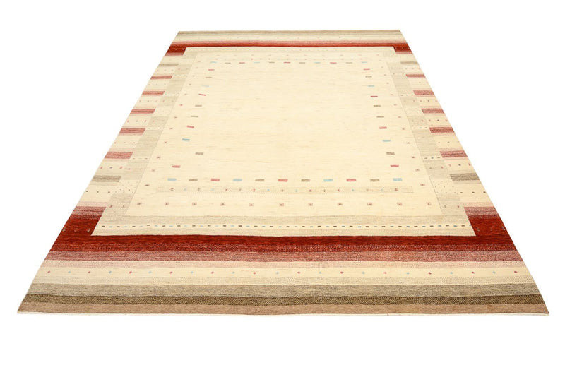 Tapete Gabbeh - Loribaft Indus - 342 x 254 cm - bege claro