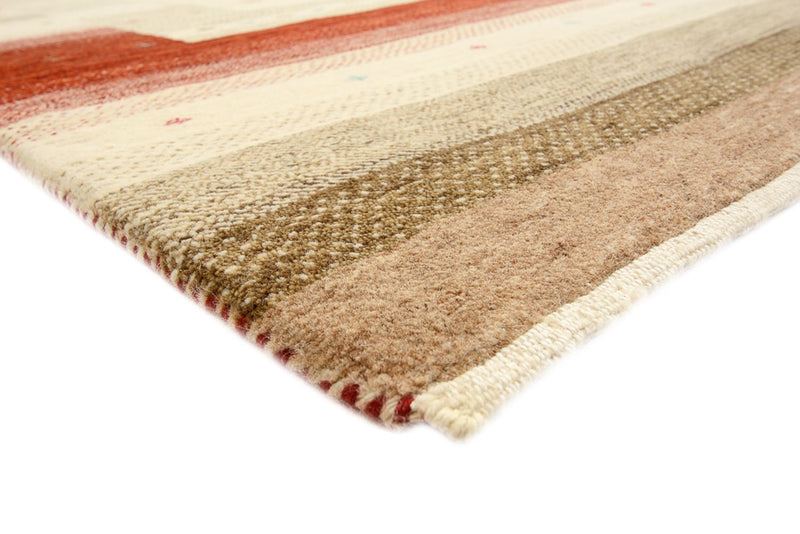 Tapete Gabbeh - Loribaft Indus - 342 x 254 cm - bege claro