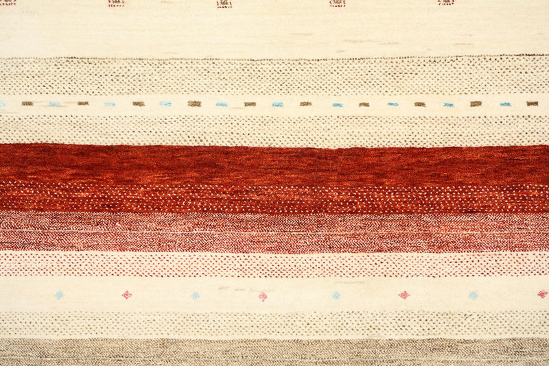 Tapete Gabbeh - Loribaft Indus - 342 x 254 cm - bege claro