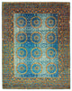 Tapete de desenhador - 309 x 245 cm - azul