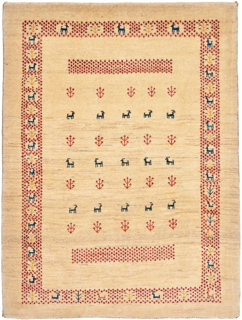 Loribaft Tapete 113x84cm - Perserteppich Wollteppich
