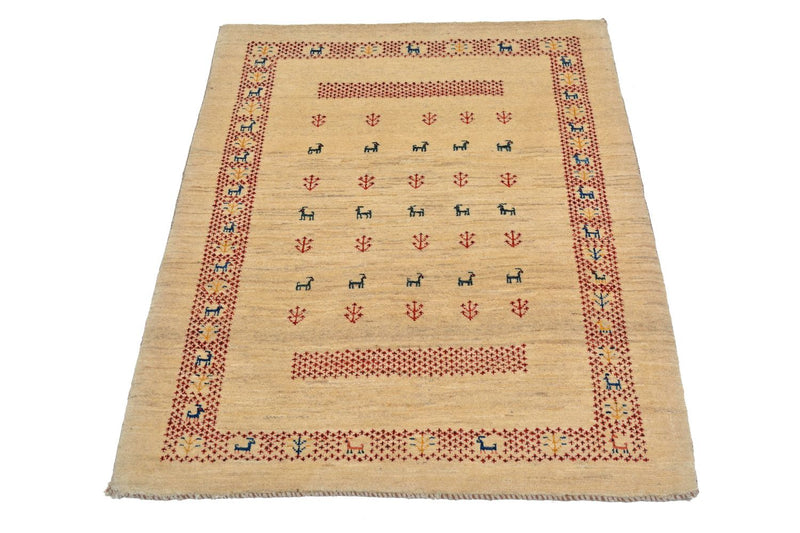 Loribaft Tapete 113x84cm - Perserteppich Wollteppich