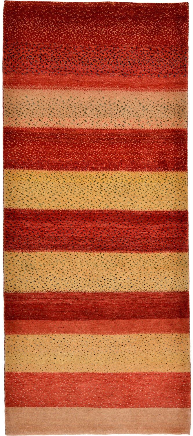 Loribaft Tapete 202x86cm - Perserteppich Wollteppich