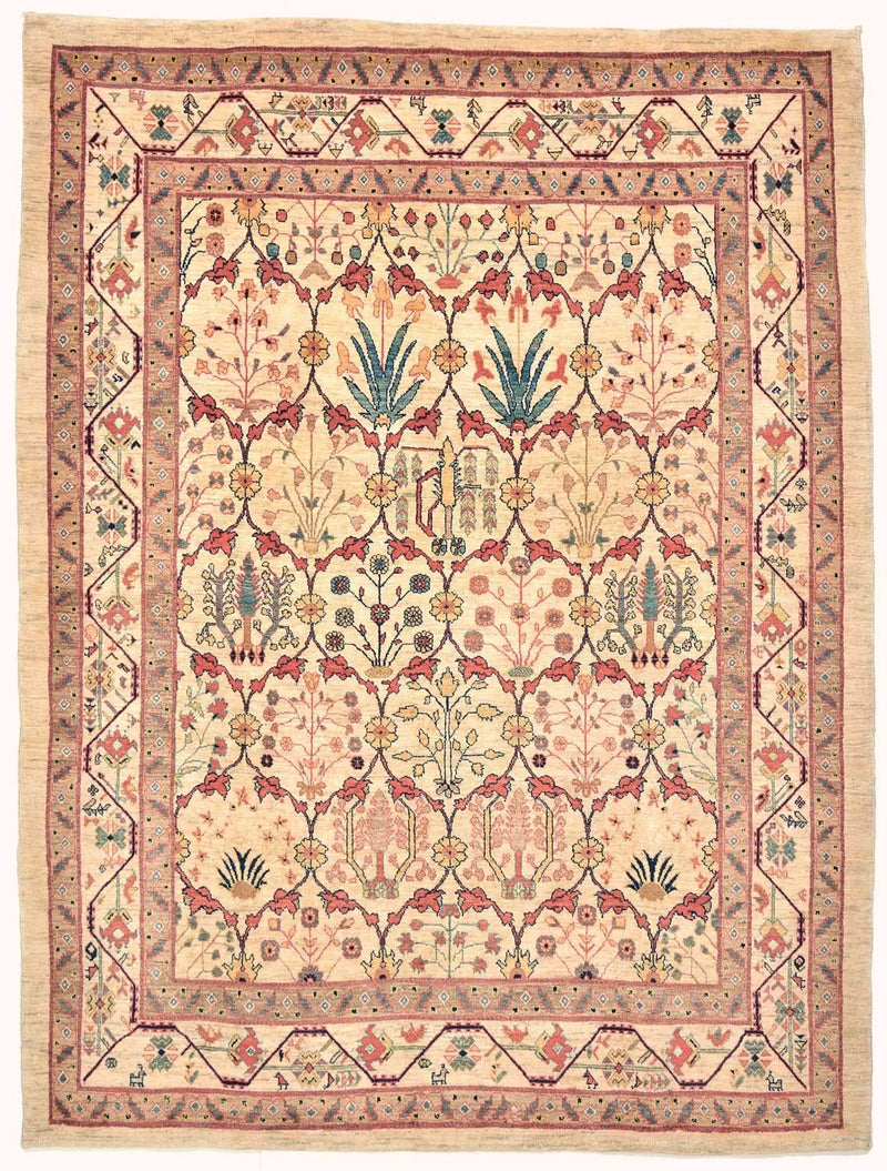 Loribaft Tapete 236x175cm - Perserteppich Wollteppich