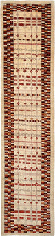 Loribaft Tapete 391x88cm - Perserteppich Wollteppich