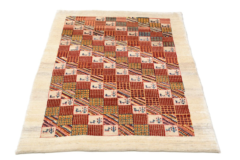Loribaft Tapete 142x101cm - Perserteppich Wollteppich