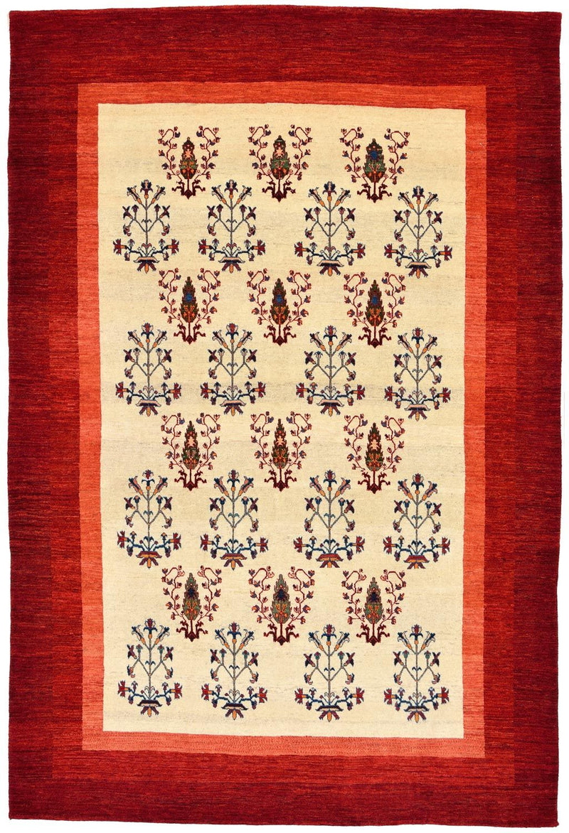 Loribaft Tapete 298x200cm - Perserteppich Wollteppich