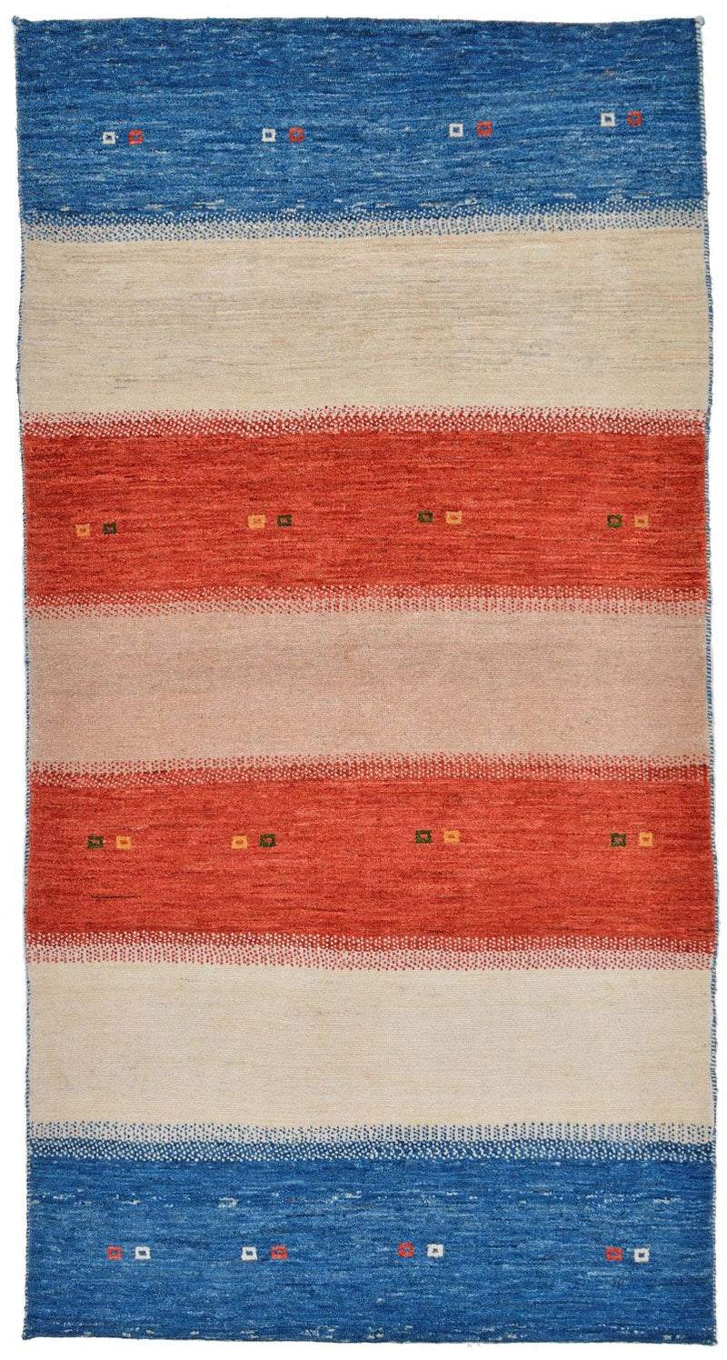 Loribaft Tapete 198x101cm - Perserteppich Wollteppich