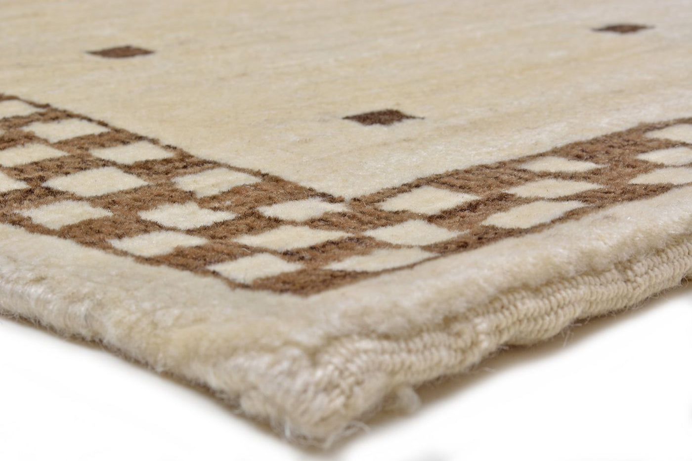 Loribaft Tapete 108x71cm - Perserteppich Wollteppich