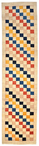 Loribaft Tapete 381x93cm - Perserteppich Wollteppich
