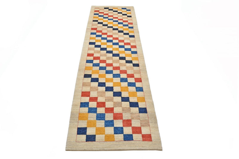 Loribaft Tapete 381x93cm - Perserteppich Wollteppich