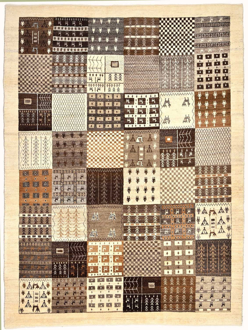 Loribaft Tapete 187x247cm - Perserteppich Wollteppich