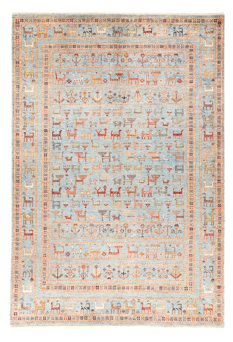 Ziegler Teppich - Ariana - 306 x 210 cm - hellblau