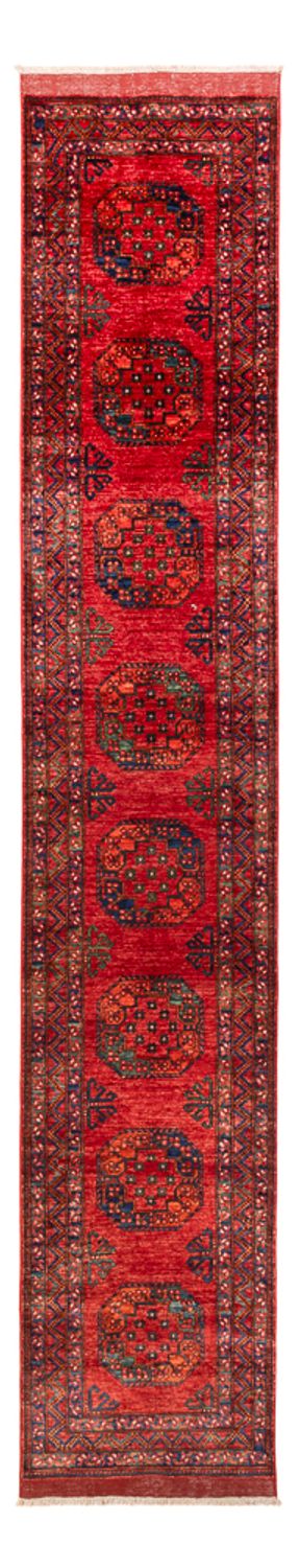 Tapete afegão 395x77cm - Tapete Oriental