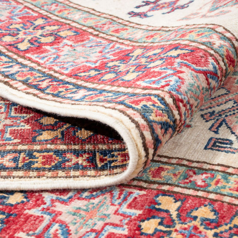 Corredor Tapete Ziegler - Kazak - 296 x 80 cm - bege